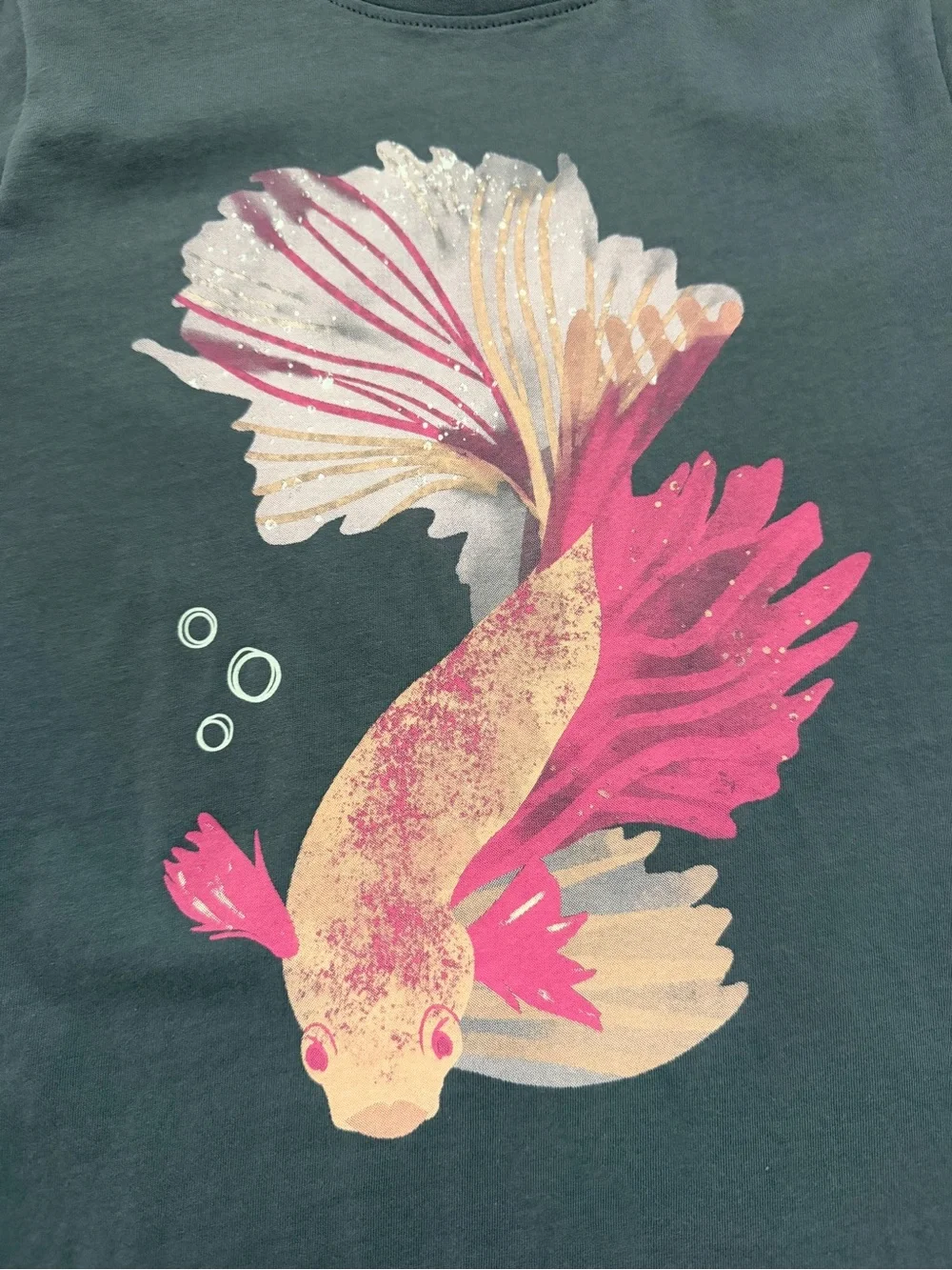 Tea Collection Girls Fish Shirt